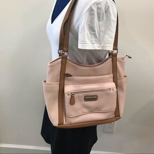 Pale pink Rosetti purse